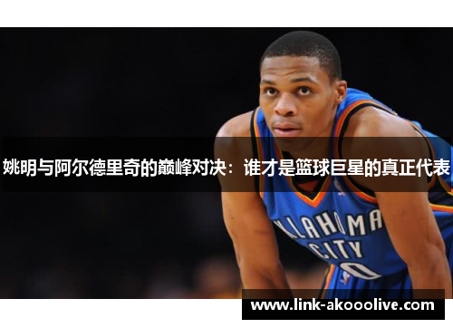姚明与阿尔德里奇的巅峰对决:谁才是篮球巨星的真正代表